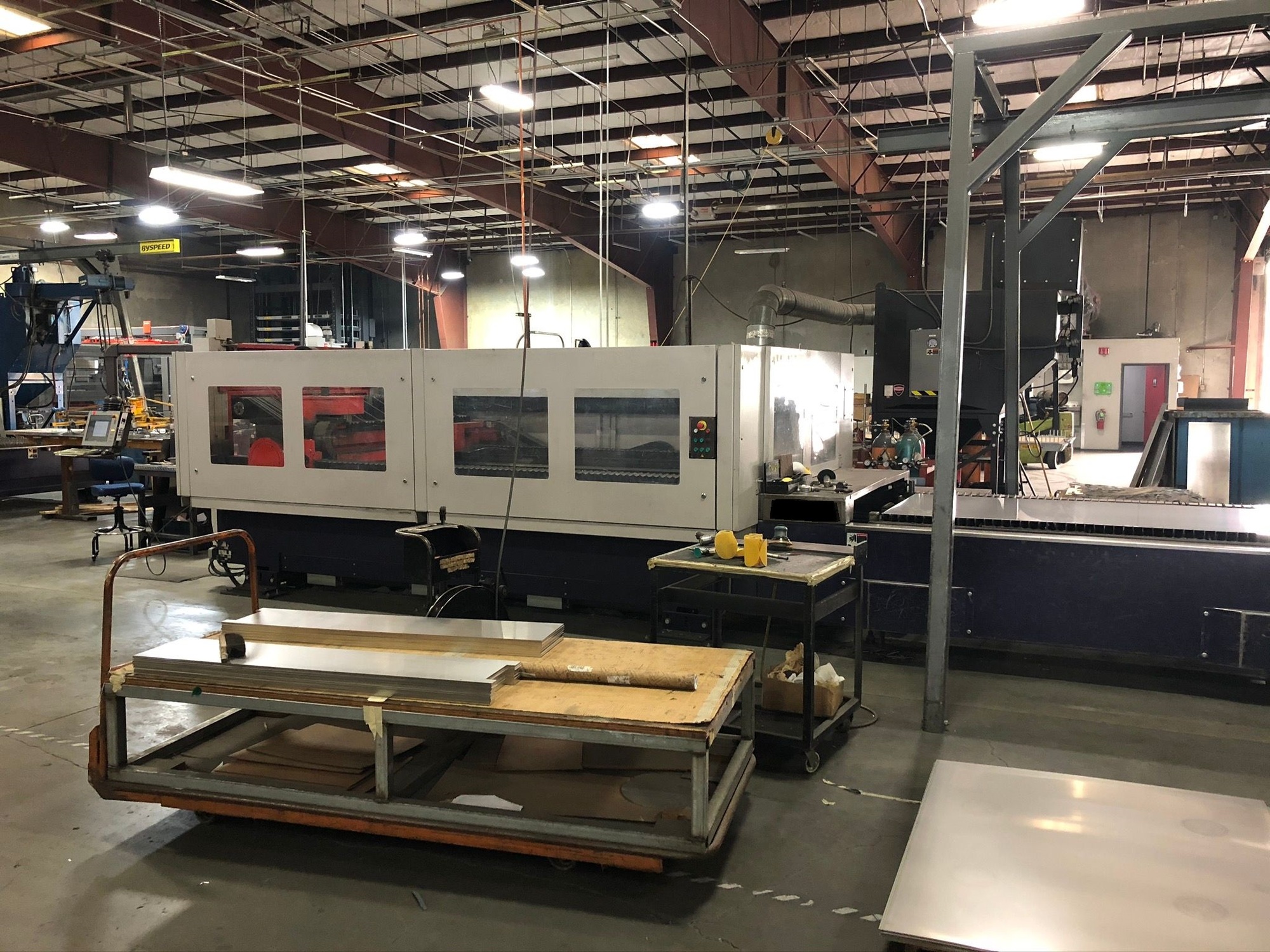 2007 BYSTRONIC BYSPRINT 3015 Laser Cutters | Tight Tolerance Machinery