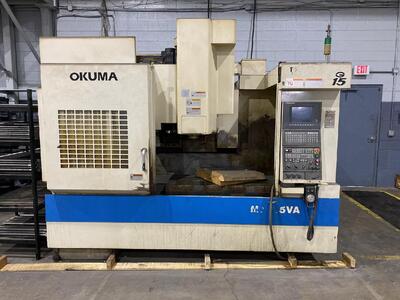 1999 OKUMA MX-55VA Vertical Machining Centers | Tight Tolerance Machinery