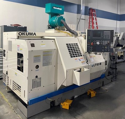 1998 OKUMA LT-10M-2ST 5-Axis or More CNC Lathes | Tight Tolerance Machinery