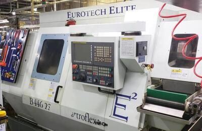 2011 EUROTECH ELITE QUATTROFLEX B446-Y2 CNC LATHE(3AXIS) | Tight Tolerance Machinery