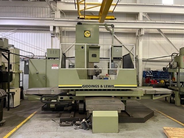 GIDDINGS & LEWIS 350-T Horizontal Table Type Boring Mills | Tight Tolerance Machinery