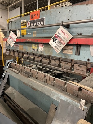 1980 AMADA RG-80 Press Brakes | Tight Tolerance Machinery