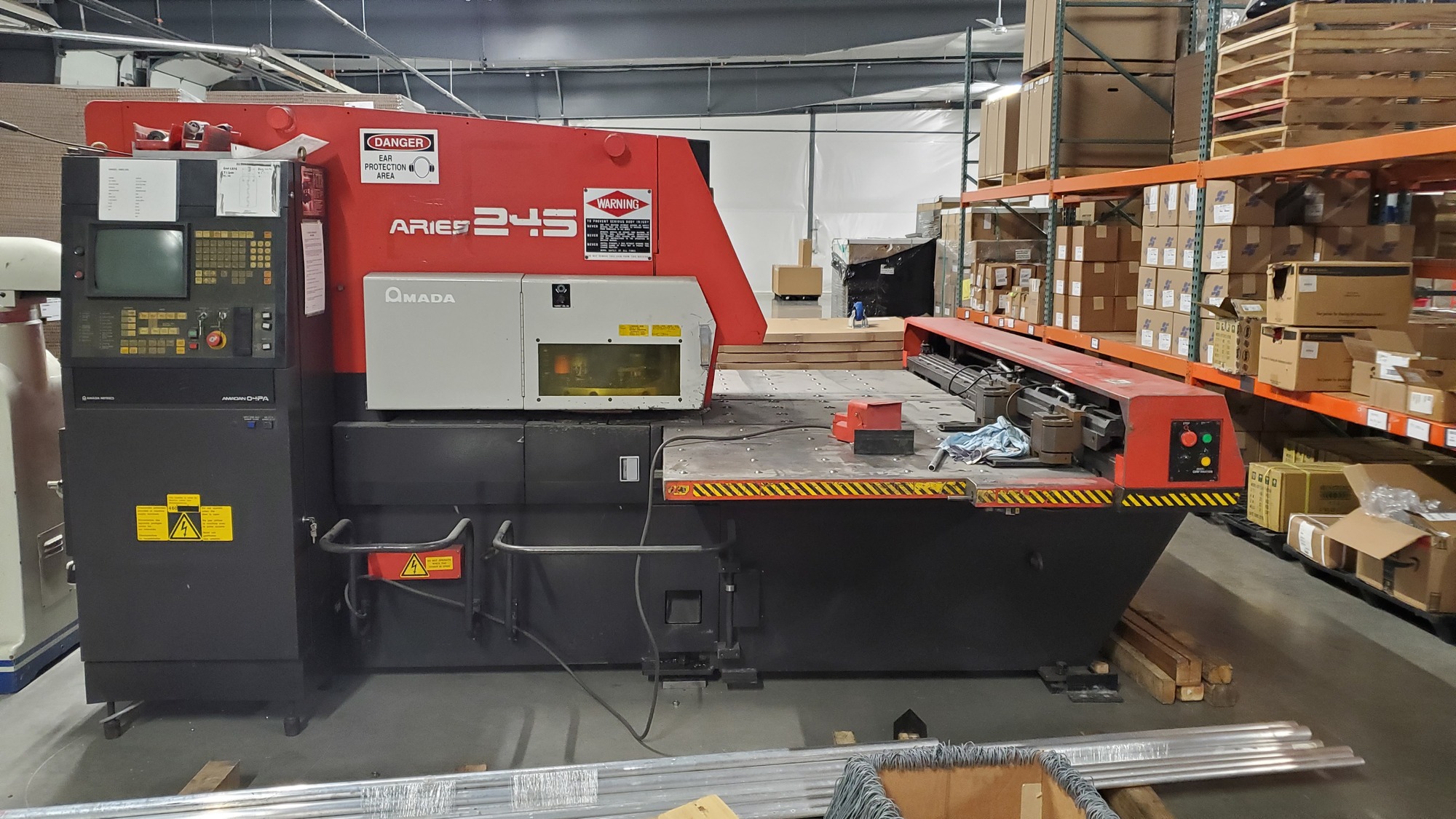 1996 AMADA ARIES 245 Turret Punches | Tight Tolerance Machinery