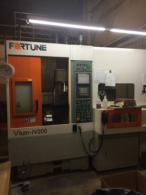 2004 FORTUNE V-TURN IV200 CNC Lathes | Tight Tolerance Machinery
