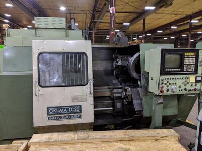 1986 OKUMA LC20-2ST CNC Lathes | Tight Tolerance Machinery