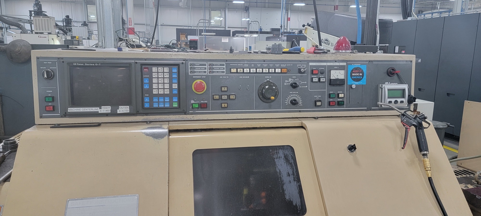 1999 MIYANO BNC-34A2 CNC LATHE(3AXIS) | Tight Tolerance Machinery