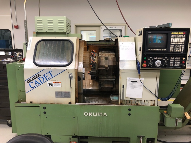 1992 OKUMA CADET LNC-8 CNC LATHES | Tight Tolerance Machinery