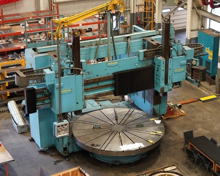 FARREL 160" VTL Vertical Boring Mills (incld VTL) | Tight Tolerance Machinery