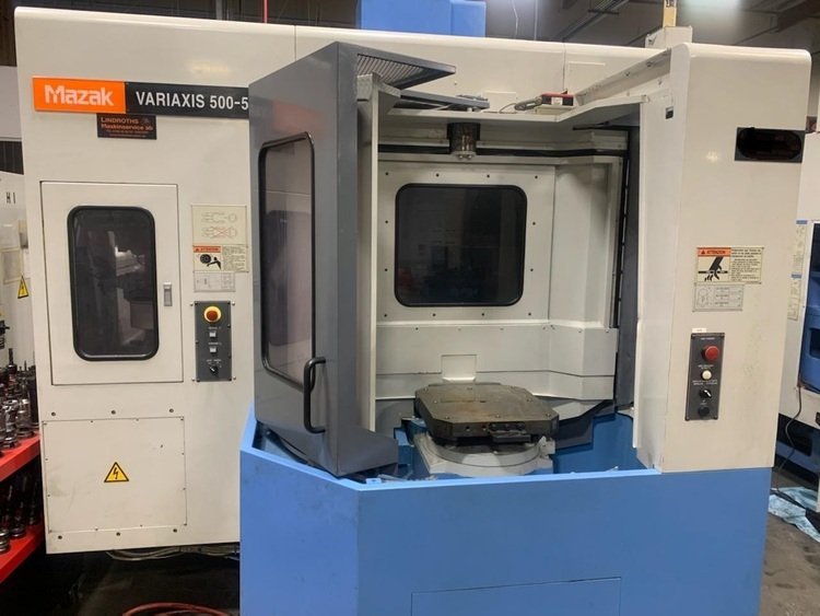 2002 MAZAK VARIAXIS 500-5X 5-AXIS 5-Axis Vertical Machining Centers | Tight Tolerance Machinery