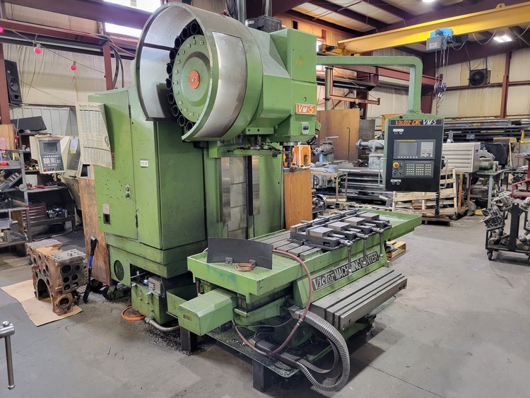 1984 VICTOR TAICHUNG VM-5 Vertical Machining Centers | Tight Tolerance Machinery