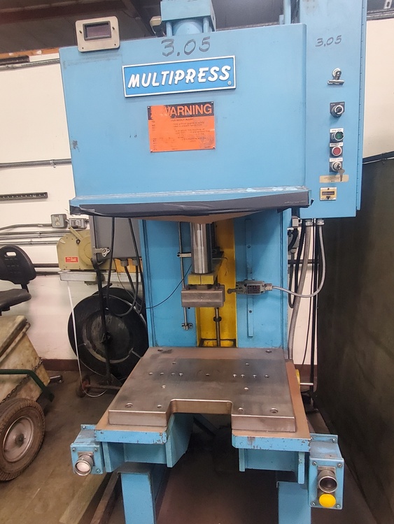 DENISON MULTIPRESS W4T120M C-Frame Presses | Tight Tolerance Machinery